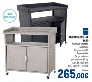 Oferta de Mueble Auxiliar Bajo por 265€ en Makro