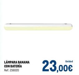 Oferta de Lámpara Banana Con Batería por 23€ en Makro