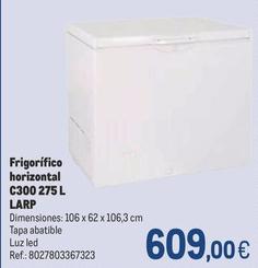 Oferta de Larp - Frigorífico Horizontal C300  por 609€ en Makro