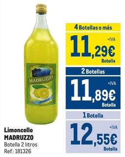 Oferta de Madruzzo - Limoncello  por 12,55€ en Makro
