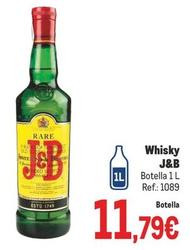 Oferta de J&b - Whisky por 11,79€ en Makro
