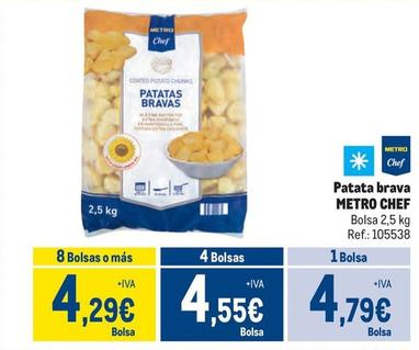 Oferta de Metro Chef - Patata Brava  por 4,79€ en Makro