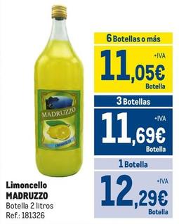 Oferta de Madruzzo - Limoncello por 12,29€ en Makro