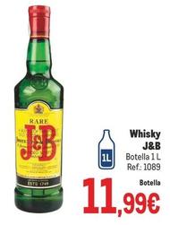 Oferta de J&b - Whisky por 11,99€ en Makro