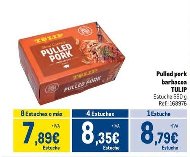 Oferta de Tulip - Pulled Pork Barbacoa por 8,79€ en Makro