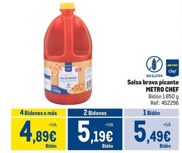 Oferta de Metro Chef - Salsa Brava Picante  por 5,49€ en Makro