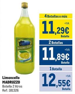 Oferta de Madruzzo - Limoncello por 12,55€ en Makro