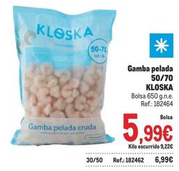 Oferta de Kloska - Gamba Pelada  por 5,99€ en Makro