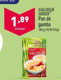 Oferta de Asia Green Garden - Pan De Gamba por 1,89€ en ALDI