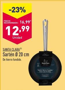 Oferta de Santa Clara - Sartén Ø 20 Cm por 12,99€ en ALDI