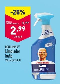 Oferta de Don Limpio - Limpiador Baño por 2,99€ en ALDI