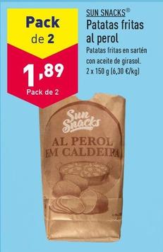Oferta de Sun Snacks - Patatas Fritas Al Perol por 1,89€ en ALDI