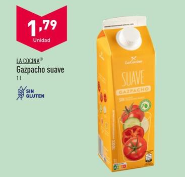 Oferta de La Cocina - Gazpacho Suave por 1,79€ en ALDI