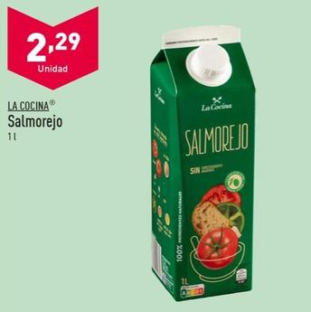 Oferta de La Cocina - Salmorejo por 2,29€ en ALDI