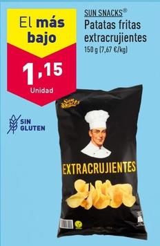 Oferta de Sun Snacks - Patatas Fritas Extracrujientes por 1,15€ en ALDI