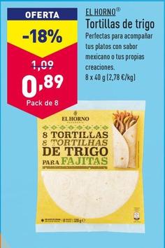 Oferta de El Herno - Tortillas De Trigo por 0,89€ en ALDI