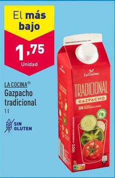 Oferta de La Cocina - Gazpacho Tradicional por 1,75€ en ALDI
