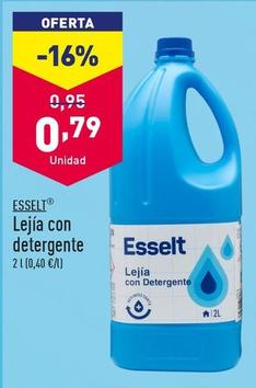 Oferta de Esselt - Lejía Con Detergente por 0,79€ en ALDI