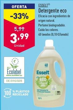 Oferta de Esselt - Detergente Eco por 3,99€ en ALDI