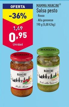 Oferta de Mamma Mancini - Salsa Pesto por 0,95€ en ALDI