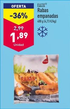 Oferta de Flete - Rabas Empanadas por 1,89€ en ALDI