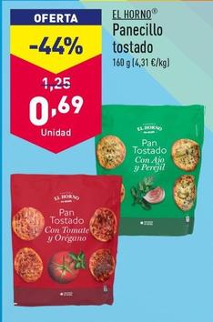 Oferta de El Horno - Panecillo Tostado por 0,69€ en ALDI