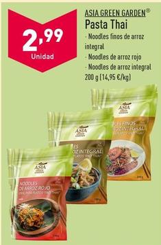 Oferta de Asia Green Garden - Pasta Thai por 2,99€ en ALDI