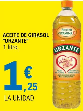 Oferta de Aceite de girasol por 1,25€ en E.Leclerc