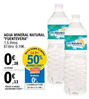 Oferta de Agua por 0,28€ en E.Leclerc