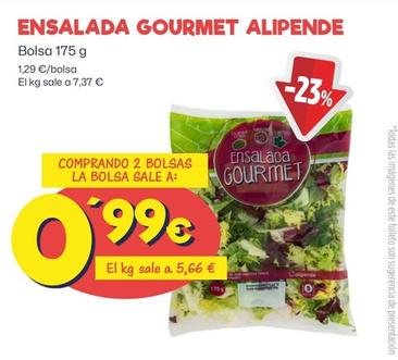 Oferta de Ensalada  Gourmet Alipende por 0,99€ en Ahorramas