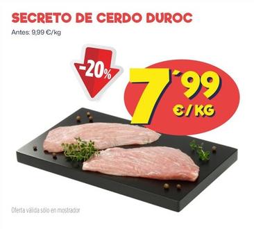 Oferta de Secreto De Cerdo Duroc por 7,99€ en Ahorramas