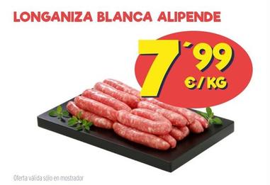 Oferta de Longaniza Blanca Alipende por 7,99€ en Ahorramas