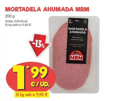 Oferta de Mrm - Mortadela Ahumada por 1,99€ en Ahorramas