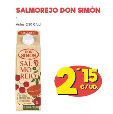 Oferta de Don Simón - Salmorejo por 2,15€ en Ahorramas