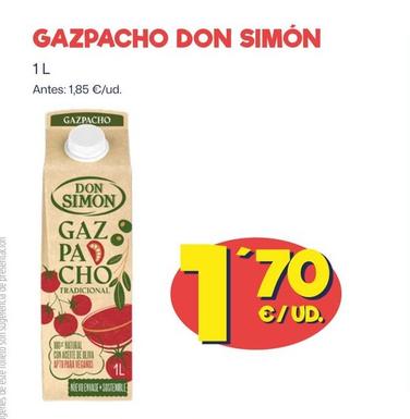 Oferta de Don Simón - Gazpacho por 1,7€ en Ahorramas