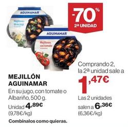 Oferta de Mejillones por 4,89€ en El Corte Inglés