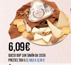 Oferta de Prestes - Queso DOP San Simón Da Costa por 6,09€ en Claudio