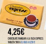 Oferta de Express - Chocolate Familiar A La Taza por 4,25€ en Claudio