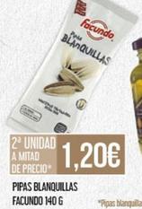 Oferta de Facundo - Pipas Blanquillas por 1,2€ en Claudio