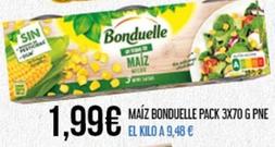 Oferta de Bonduelle - Maíz por 1,99€ en Claudio