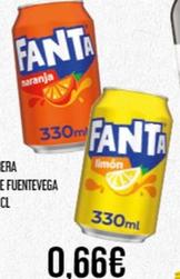 Oferta de Fanta - Refresco Naranja O Limón por 0,66€ en Claudio