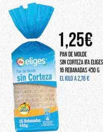 Oferta de Pan de molde por 1,25€ en Claudio