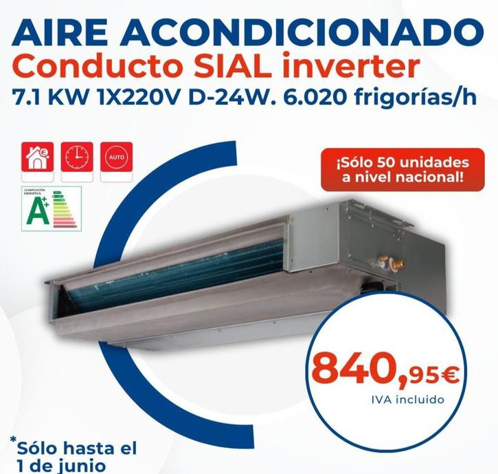 Oferta de Aire acondicionado por 840,95€ en Bigmat - La Plataforma