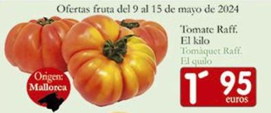 Oferta de Tomates por 1,95€ en Supermercados Bip Bip