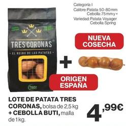 Oferta de Patatas por 4,99€ en Supercor