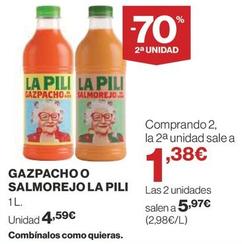 Oferta de Gazpacho por 4,59€ en Supercor