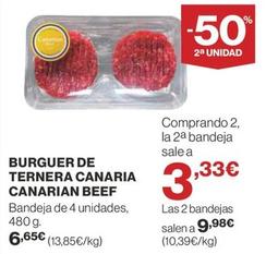 Oferta de Hamburguesas por 6,65€ en Supercor