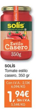 Oferta de Tomate frito por 1,94€ en CashDiplo