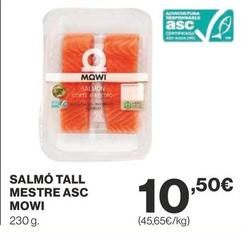 Oferta de Mowi - Salmo Tall Mestre ASC por 10,5€ en Supercor Exprés
