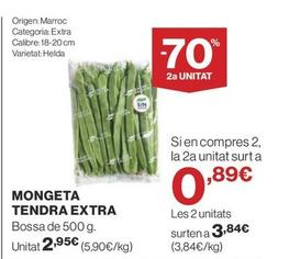 Oferta de Mongeta Tendera Extra por 2,95€ en Supercor Exprés